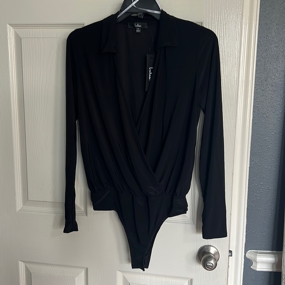 Black sexy bodysuit